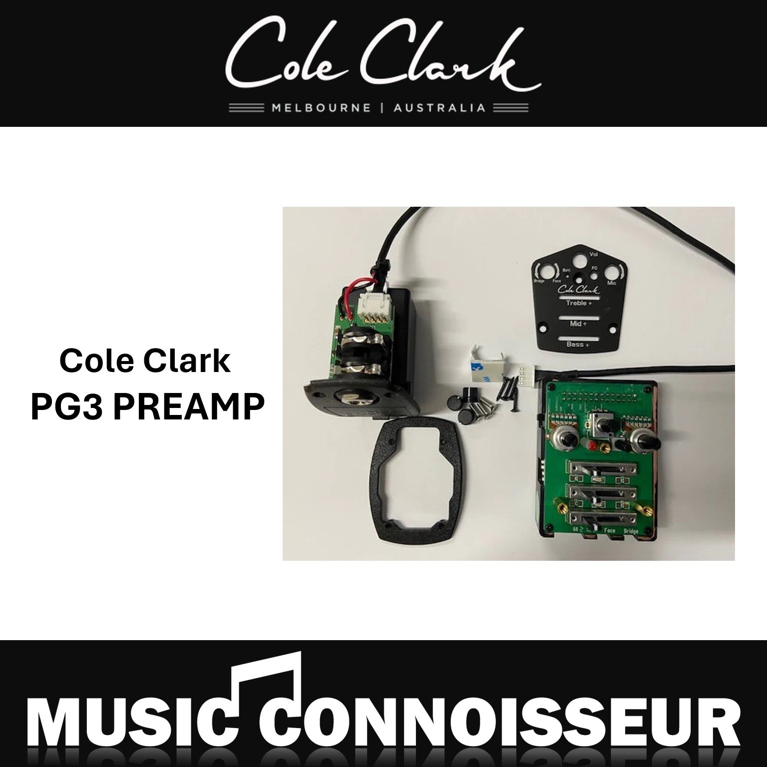 Pg3 Box Cole Clark PG3 Preamp – Music Connoisseur Singapore