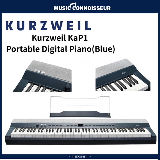 Kurzweil KaP1 Portable Digital Piano (Blue)