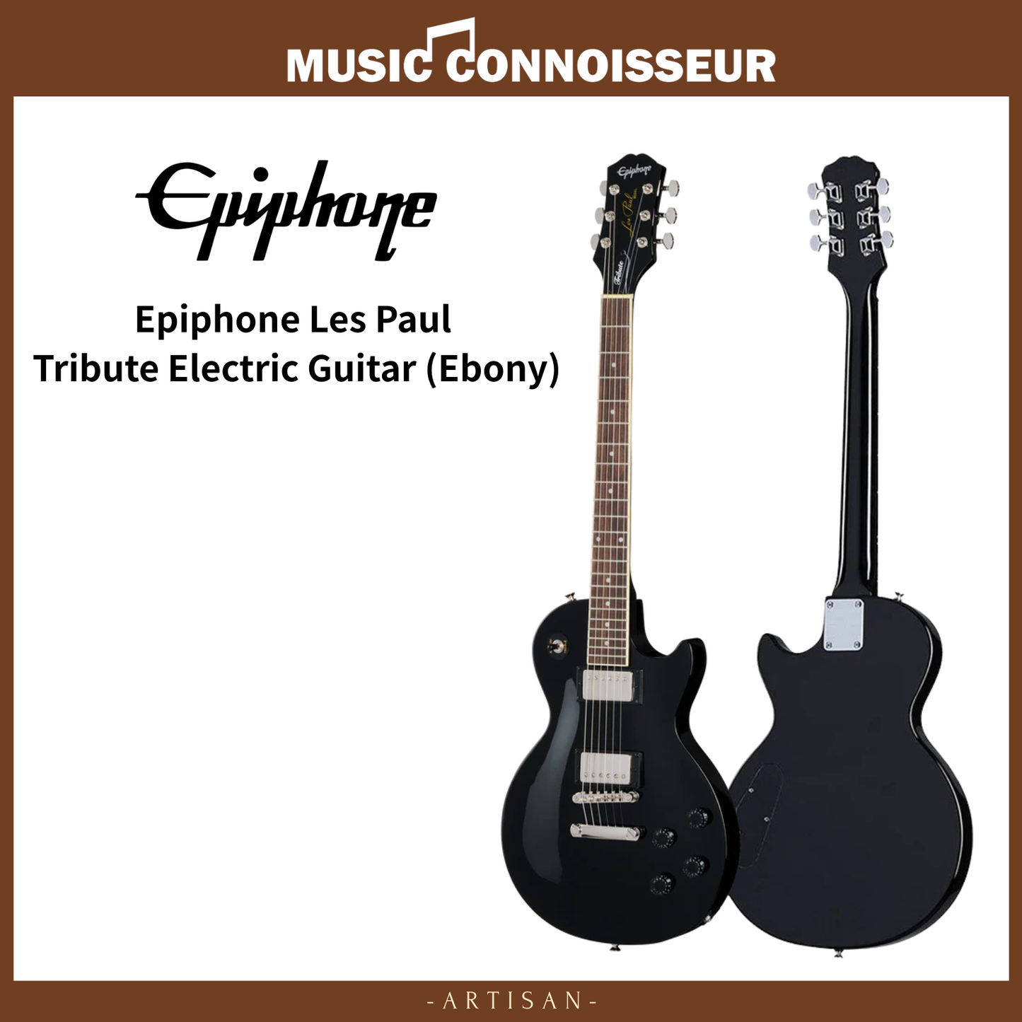 Epiphone Les Paul Tribute Electric Guitar (Ebony)