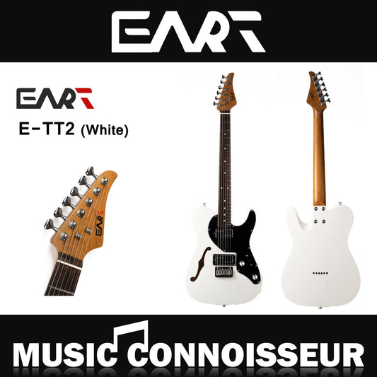 EART E-TT2 Electric Guitar  (White)