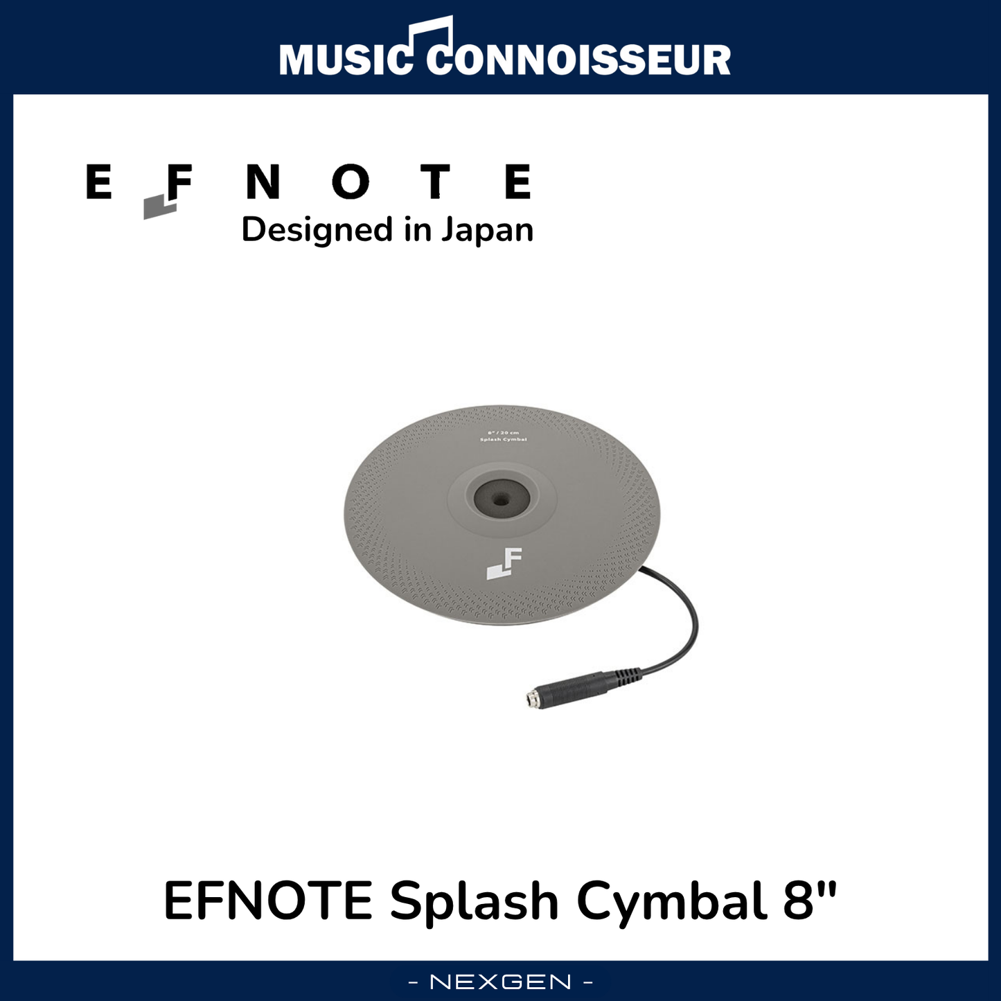 EFNOTE Splash Cymbal 8"