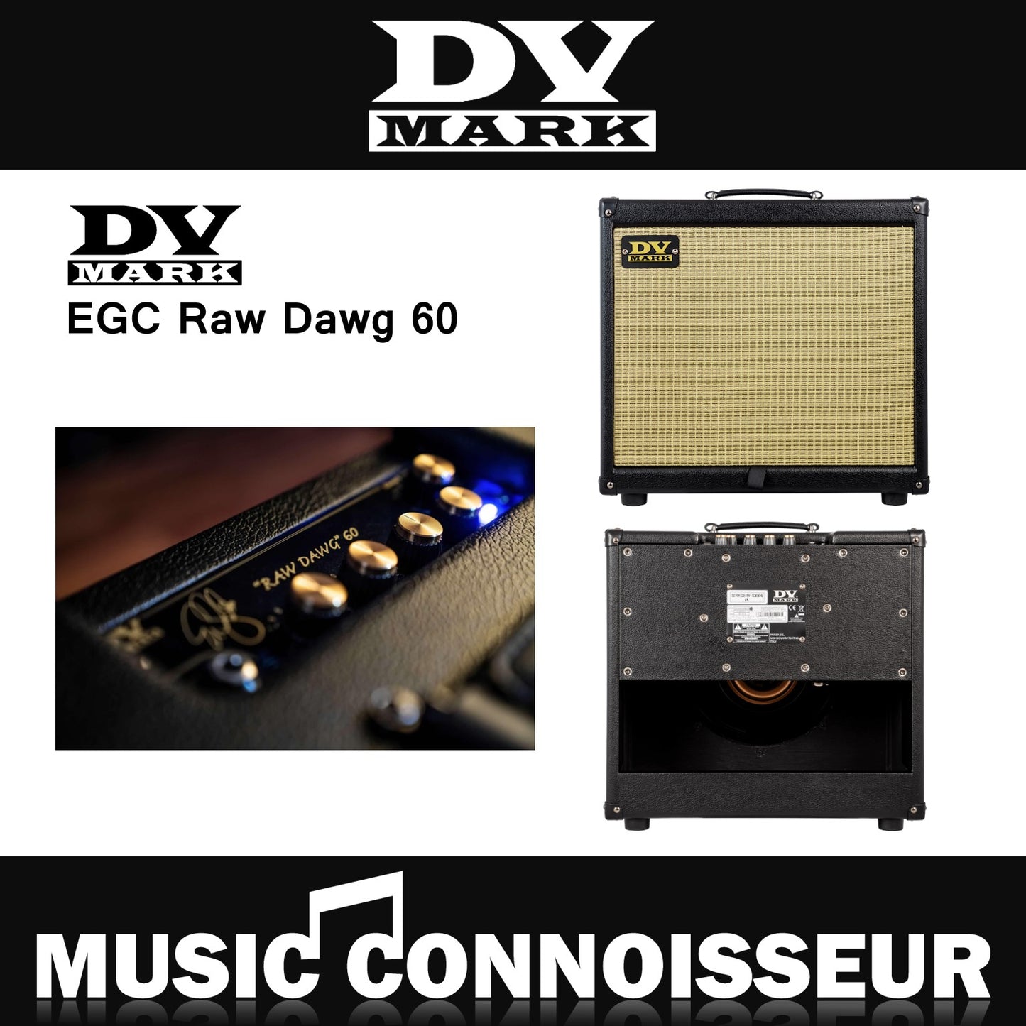 DV Mark EGC RAW DAWG 60 Guitar Combo Amp