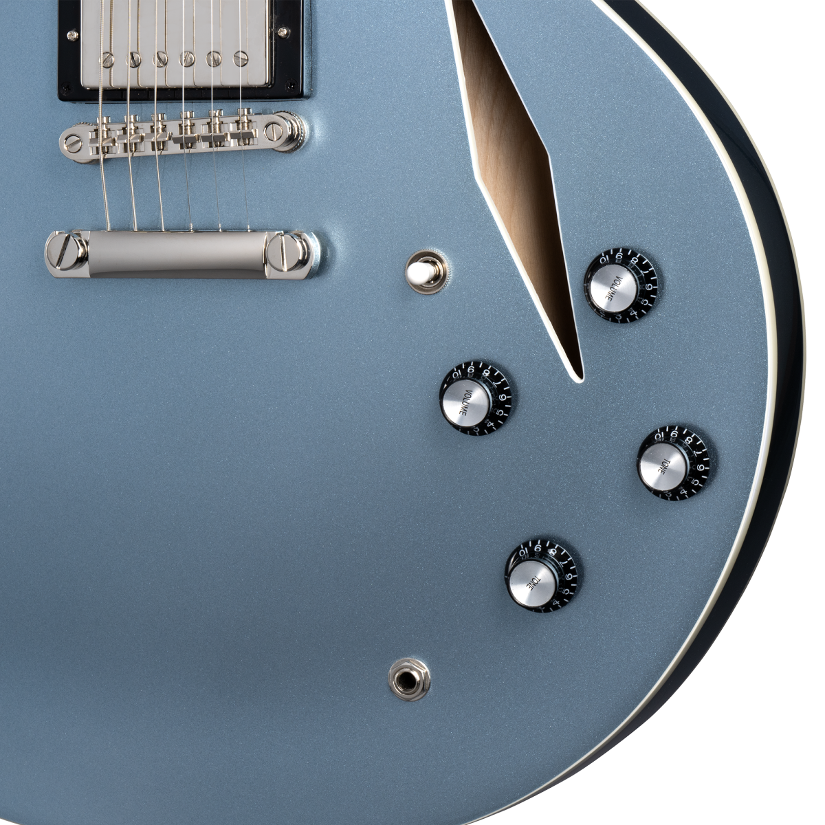 Epiphone Dave Grohl DG-335 Semi-hollowbody Electric Guitar (Pelham Blue)