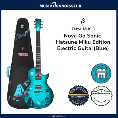 ENYA NOVA GO Sonic Hatsune Miku Edition Electric Guitar (Blue)