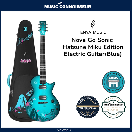 ENYA NOVA GO Sonic Hatsune Miku Edition Electric Guitar (Blue)