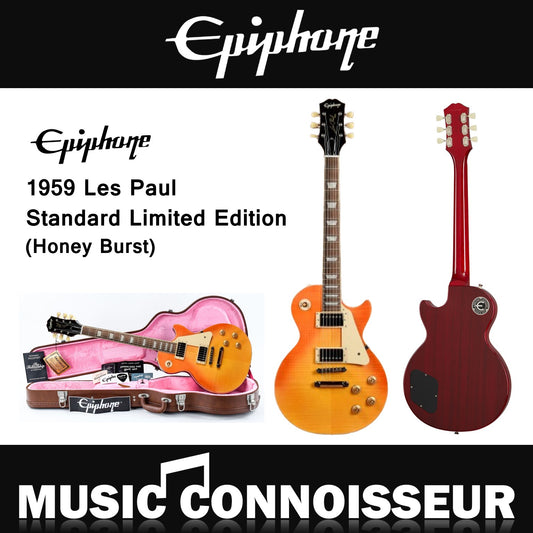 Epiphone 1959 Les Paul Standard Limited Edition Electric Guitar (Honey Burst)