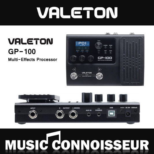 Valeton GP-100 Guitar Multi-Effect Amp Simulator (Black)