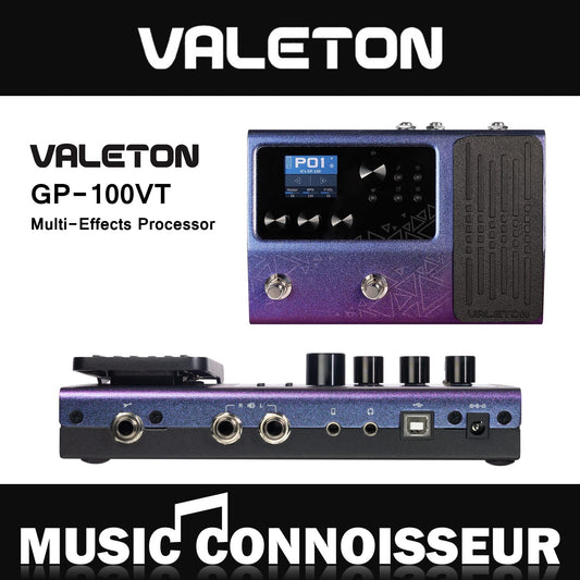 Valeton GP-100VT Guitar Multi-Effect Amp Simulator (Purple)