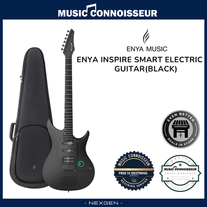 ENYA Inspire Smart Electric Guitar (Black)