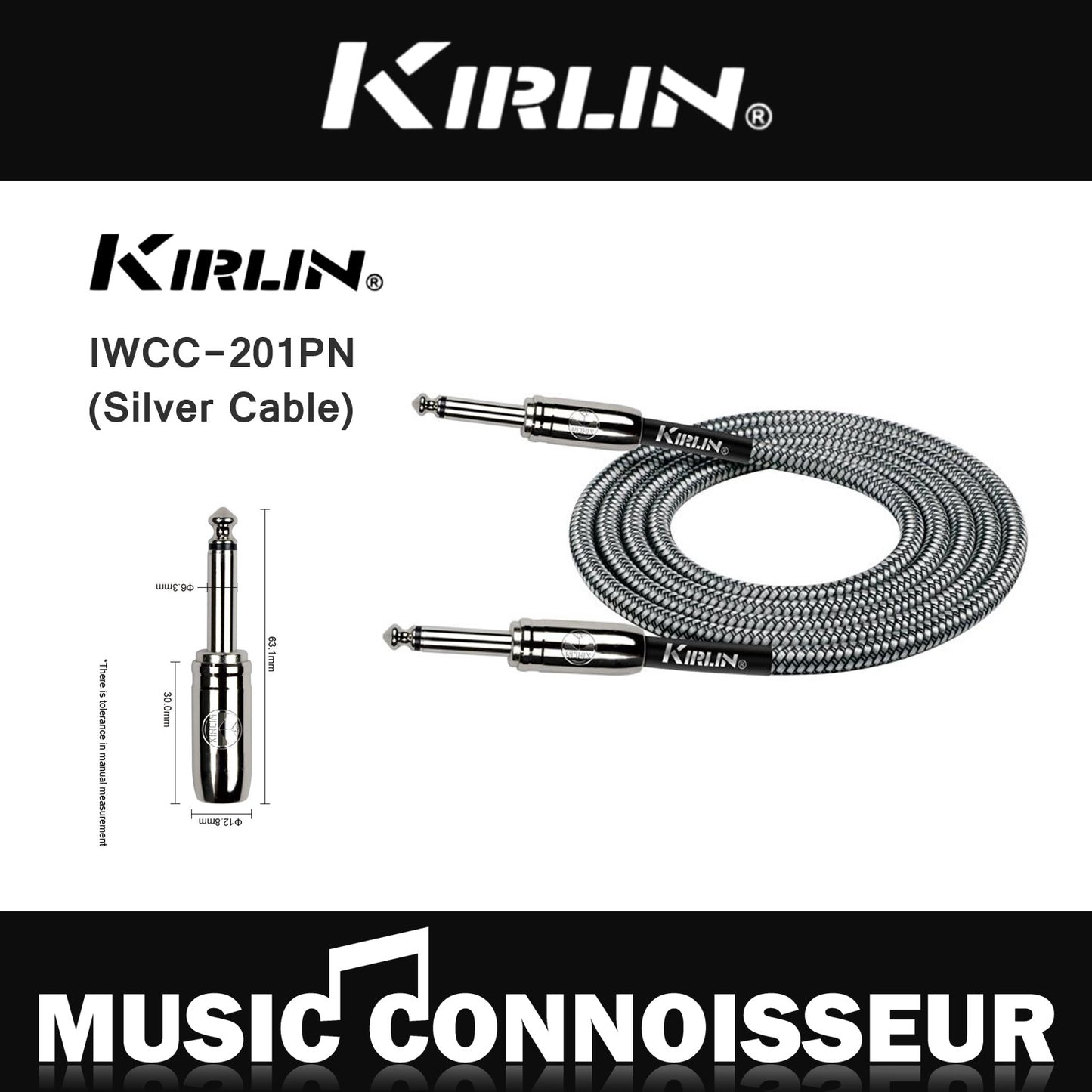 Kirlin IWCC-201PN Cable (Silver Cable)