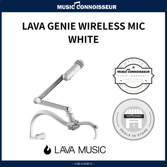 LAVA GENIE Wireless Microphone (White)