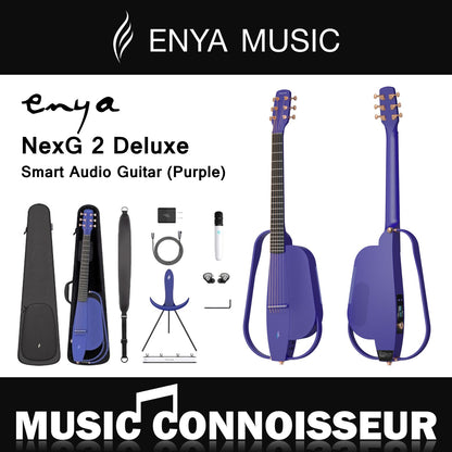 ENYA NEXG 2 Deluxe Carbon Fiber Guitar (Purple)