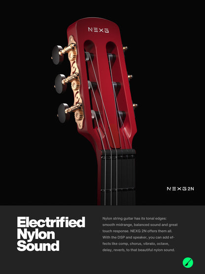 ENYA NEXG 2N Carbon Fiber Guitar (Red)