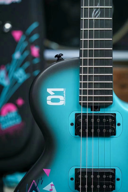 ENYA NOVA GO Sonic Hatsune Miku Edition Electric Guitar (Blue)