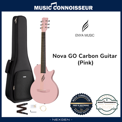 ENYA NOVA GO Carbon Guitar (Pink)