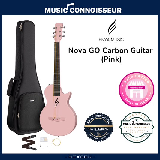 ENYA NOVA GO Carbon Guitar (Pink)