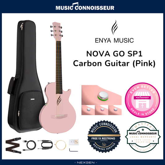 ENYA NOVA GO SP1 Carbon Guitar (Pink)
