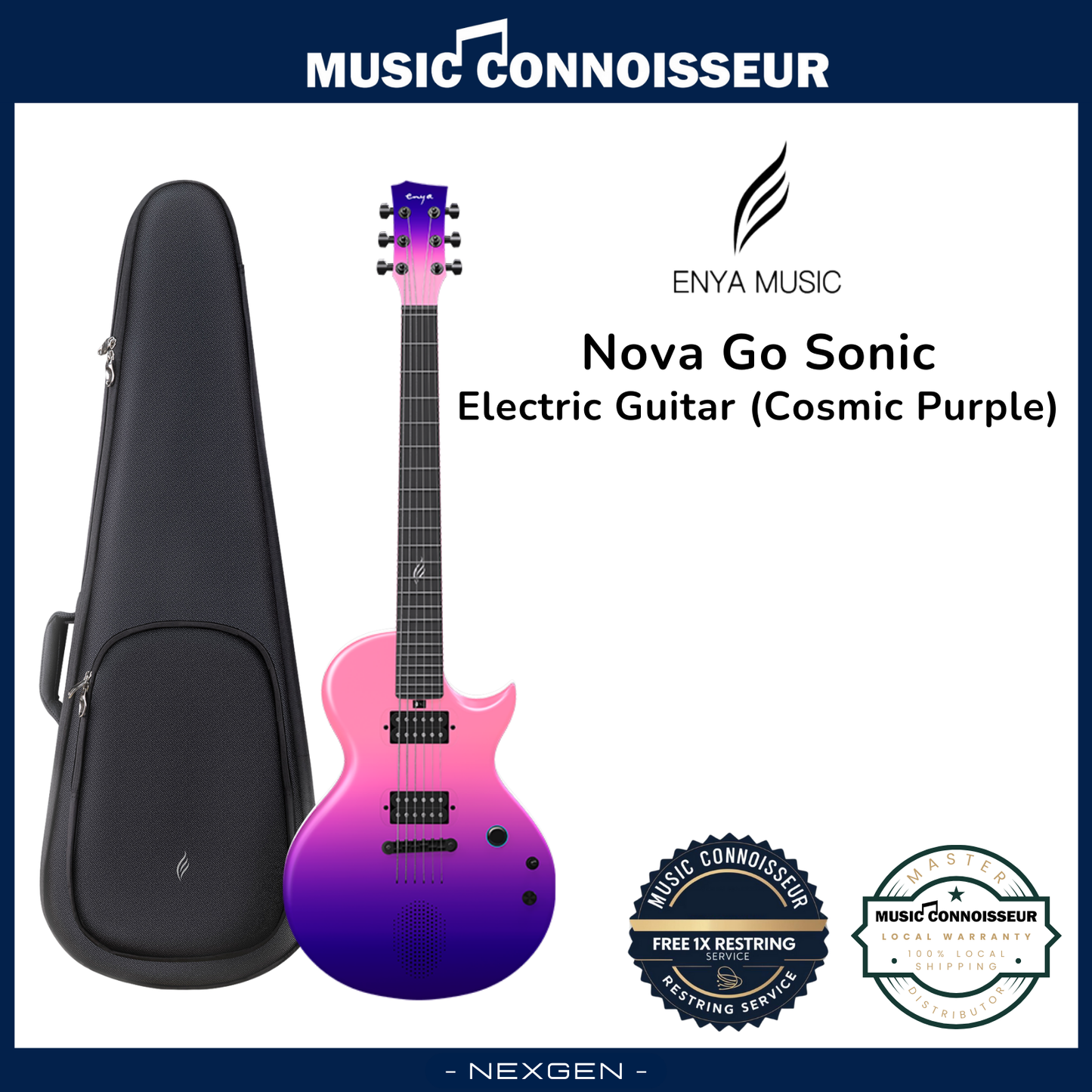 ENYA NOVA GO Sonic Electric Guitar (Cosmic Purple)