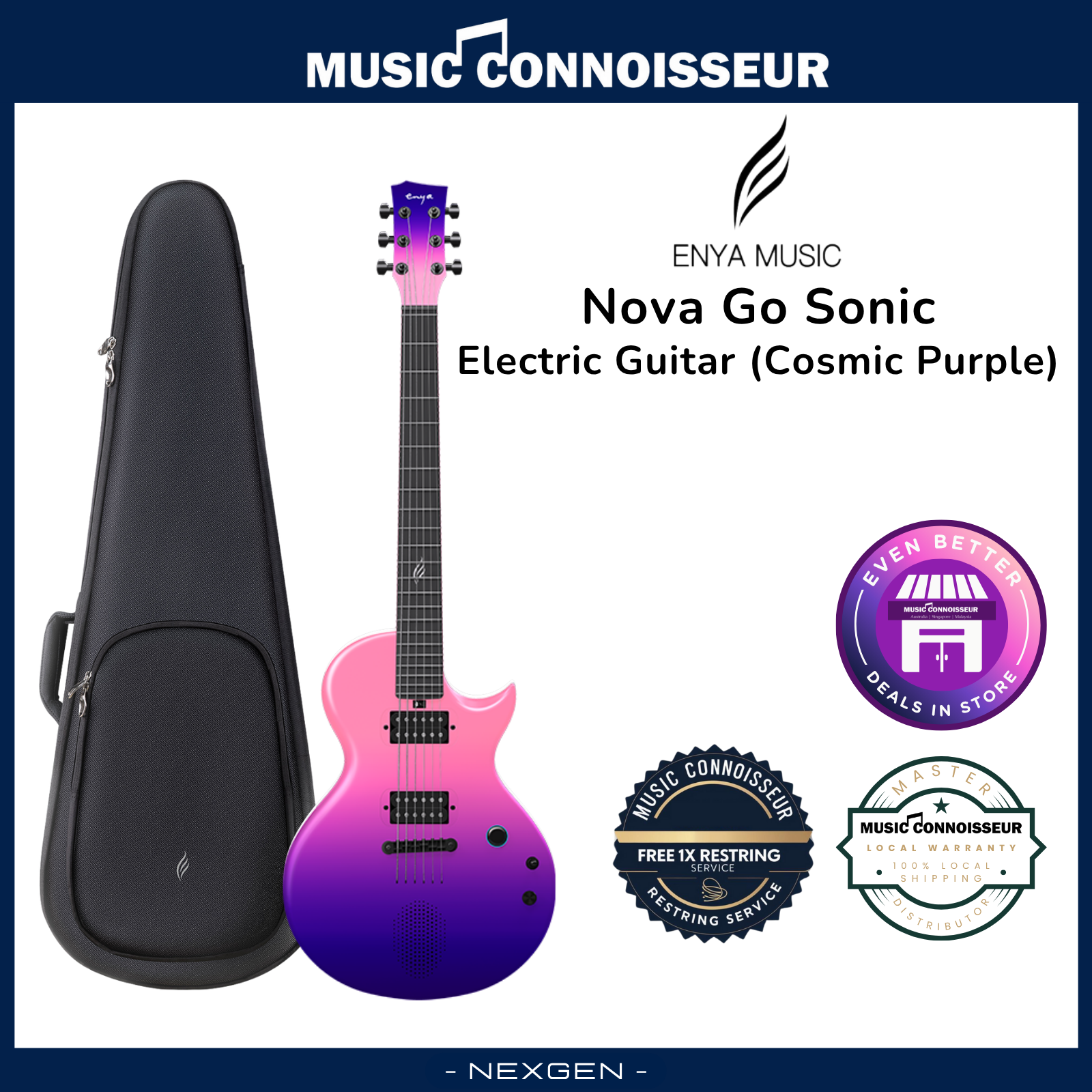 NovaGoSonicElectricGuitar_Whit