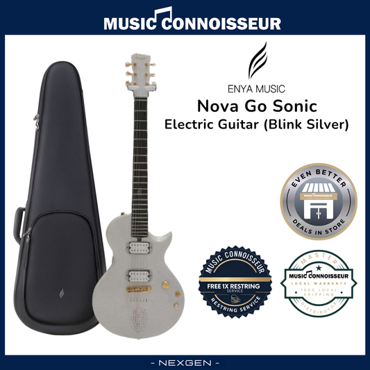 ENYA NOVA GO Sonic Electric Guitar (Blink Silver)