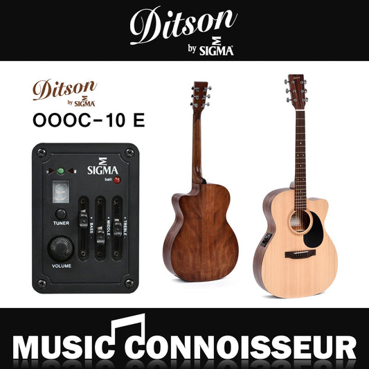 Ditson OOOC-10E Acoustic Guitar