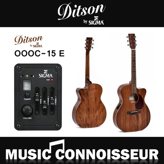 Ditson OOOC-15E Acoustic Guitar