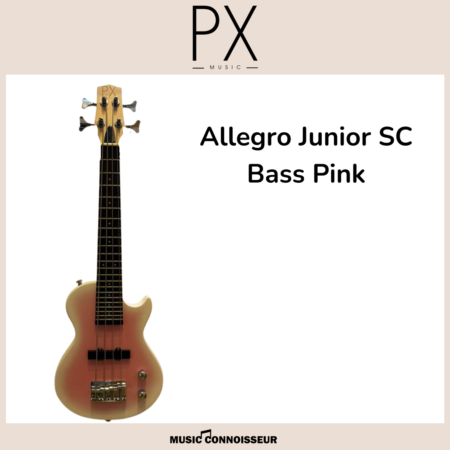 PX Allegro Junior SC Bass (Pink)