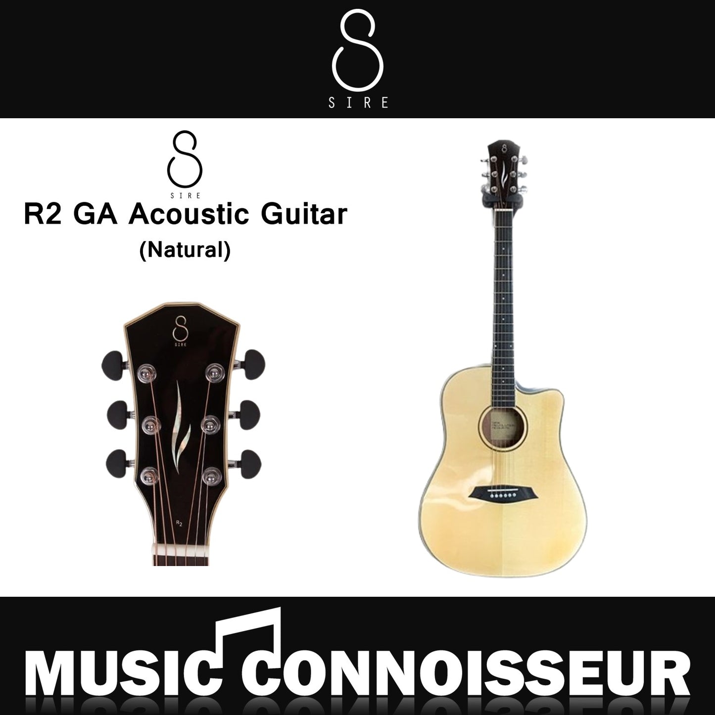 SIRE R2 GA Acoustic Guitar (Natural)