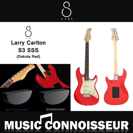 Sire S3 SSS Larry Carlton Electric Guitar (Dakota Red)