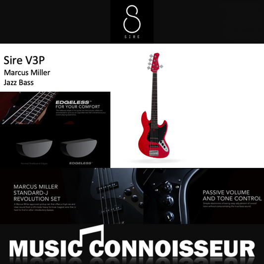 Sire Marcus Miller V3P 5 Strings Bass (Satin Red)