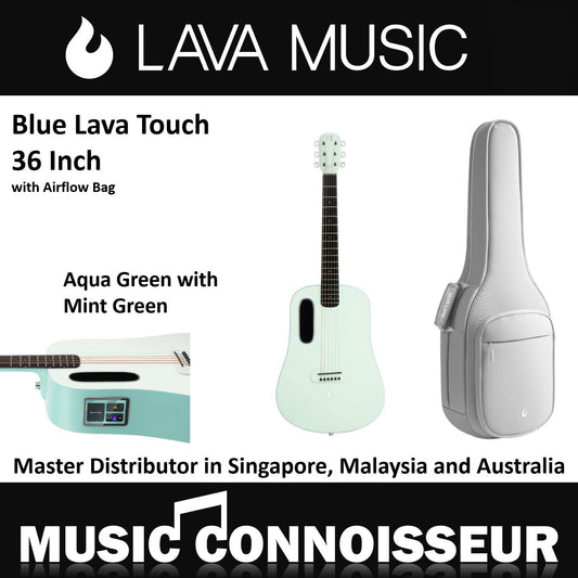 Blue Lava 36" Smart Guitar(Aqua Green with Mint Green)