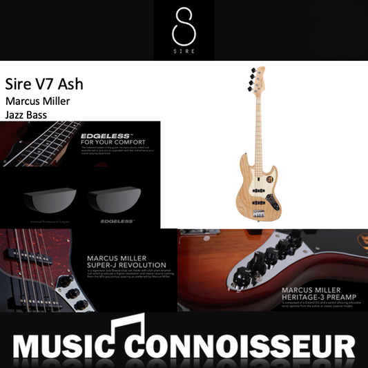 Sire Marcus Miller V7 Ash 4 Strings Bass (2nd Gen - Natural)