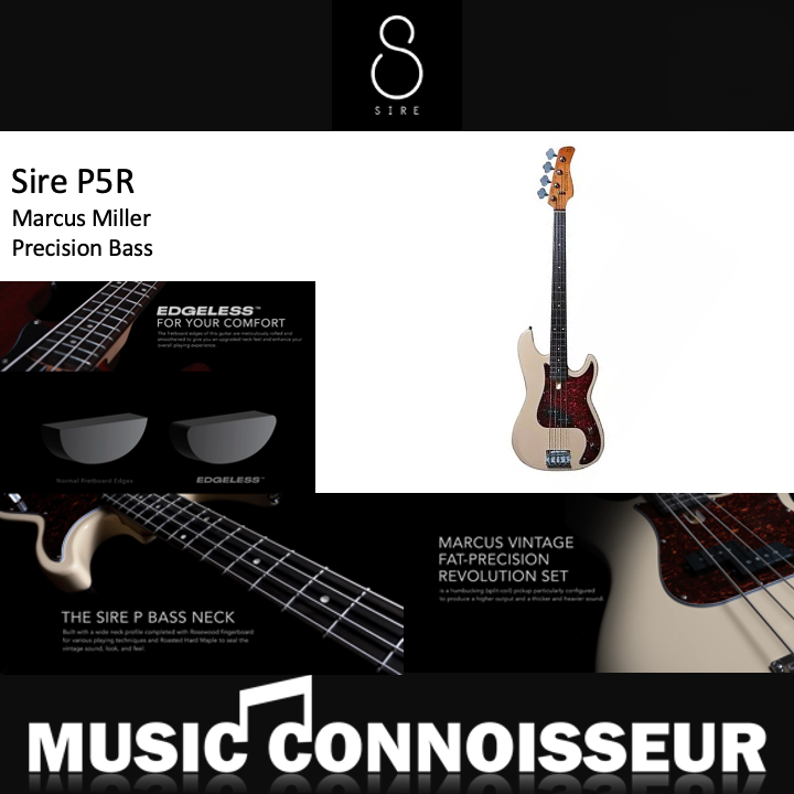 Sire Marcus Miller P5R Alder 4 Strings Bass (Vintage White)