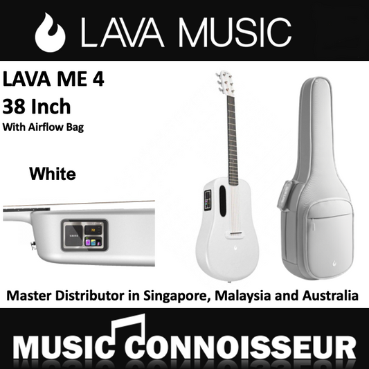 LAVA ME 4 Carbon 38" with Airflow Bag (White)