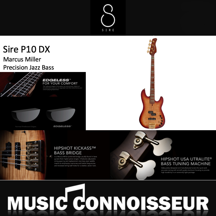 Sire Marcus Miller P10 DX4 Strings Bass (Tobacco Sunburst)