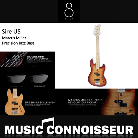 Sire Marcus Miller U5 Alder 4 Strings Bass (2nd Gen - Tobacco Sunburst)