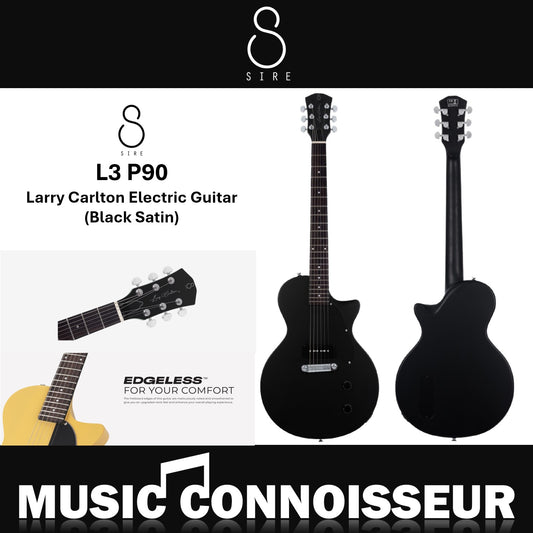 Sire Larry Carlton L3 P90 Electric Guitar (Black Satin)