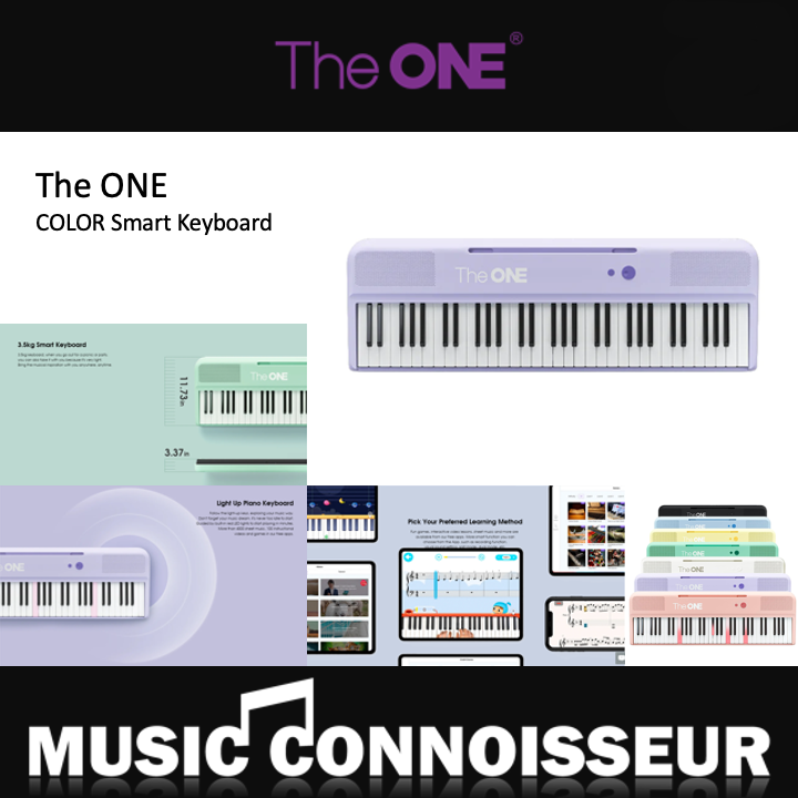 The ONE 61 Keys Color Keyboard (Purple)
