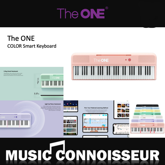 The ONE 61 Keys Color Keyboard (Pink)