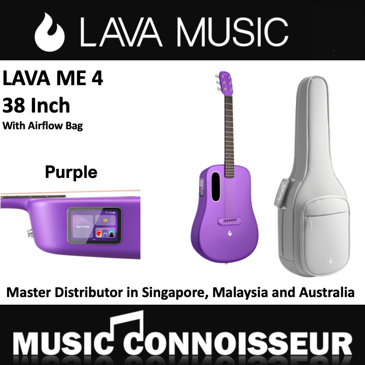 LAVA ME 4 Carbon 38" with Airflow Bag (Purple)