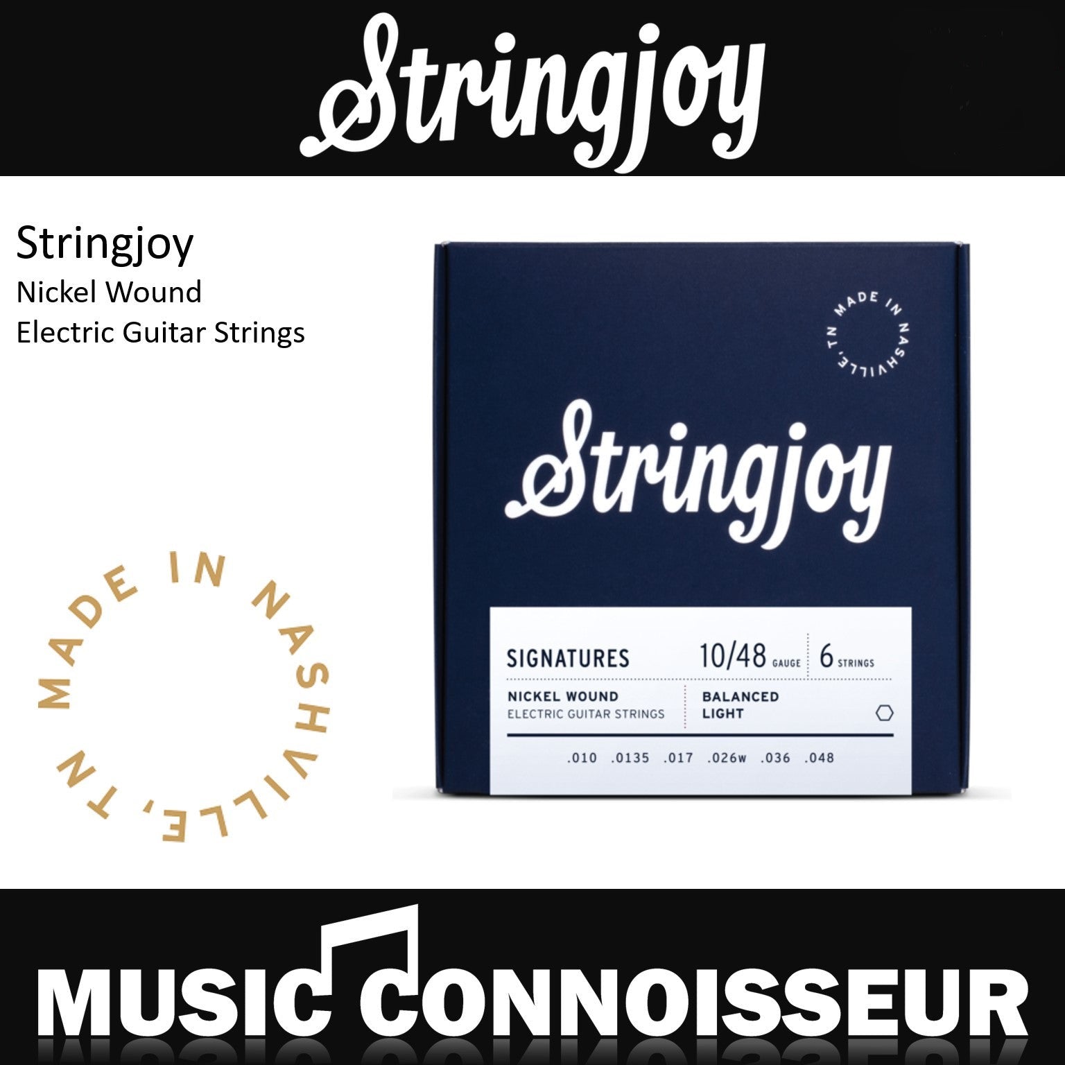 Stringjoy Signatures Electric String 10/48 – Music Connoisseur Singapore