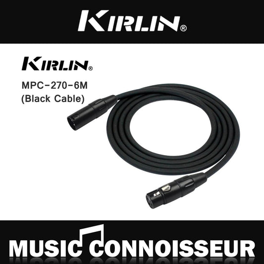 Kirlin MPC-270-6M Cable (Black Cable)