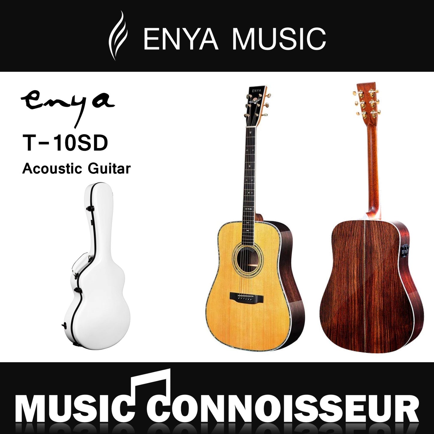 ENYA T-10SD Acoustic Guitar