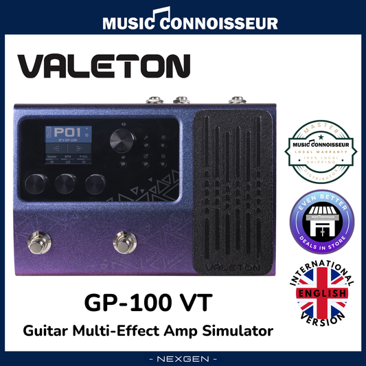Valeton GP-100VT Guitar Multi-Effect Amp Simulator (Purple)