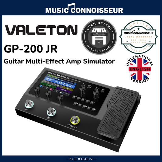Valeton GP-200JR Guitar Multi-Effect Amp Simulator (Black)