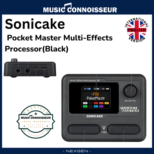 Sonicake Pocket Master Multi-Effects Processor (Black)