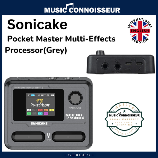 Sonicake Pocket Master Multi-Effects Processor (Grey)