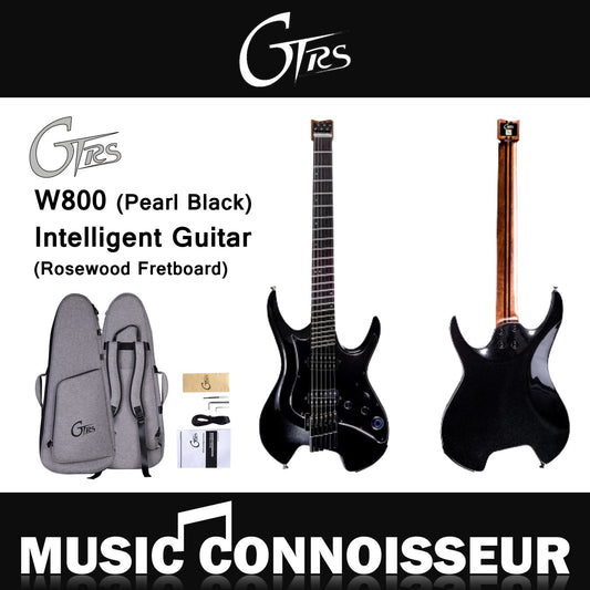 GTRS W800 Intelligent Guitar (Pearl Black)