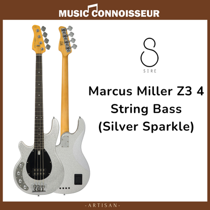 Sire Marcus Miller Z3 4 Strings Bass (Silver Sparkle)