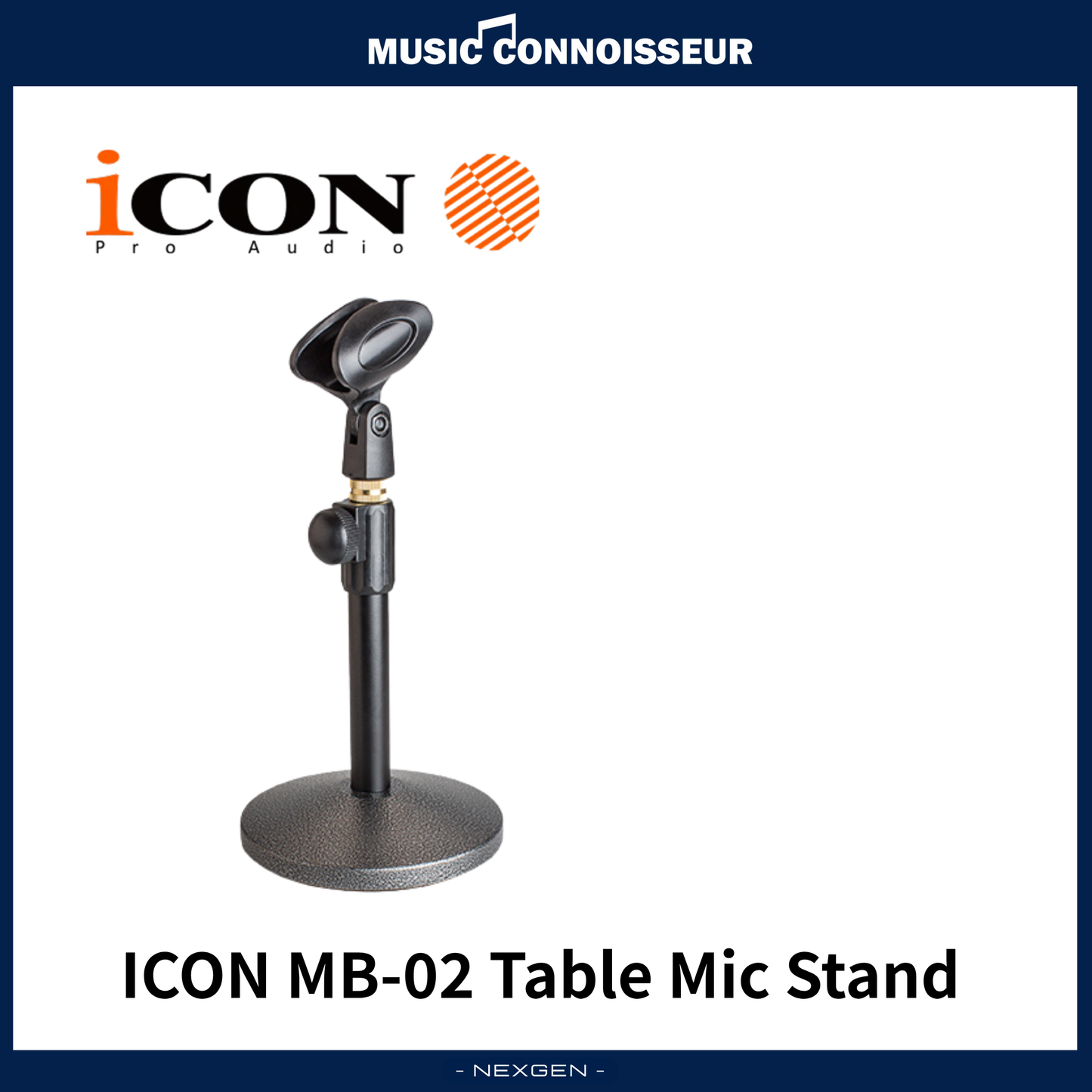 ICON MB-02 Table Mic Stand